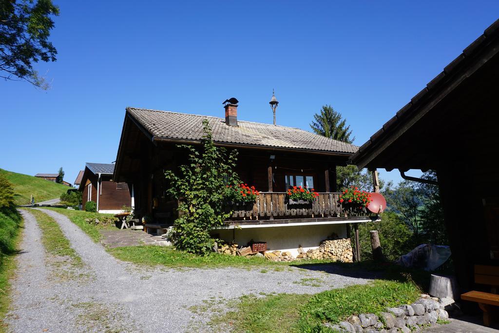 Ferienwohnungen Im Blockhaus Metzler Schwarzenberg im Bregenzerwald Exterior photo